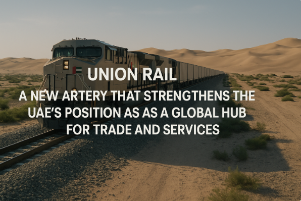Union Rail… Una nueva arteria que fortalece la posición de los EAU como centro global de comercio y servicios